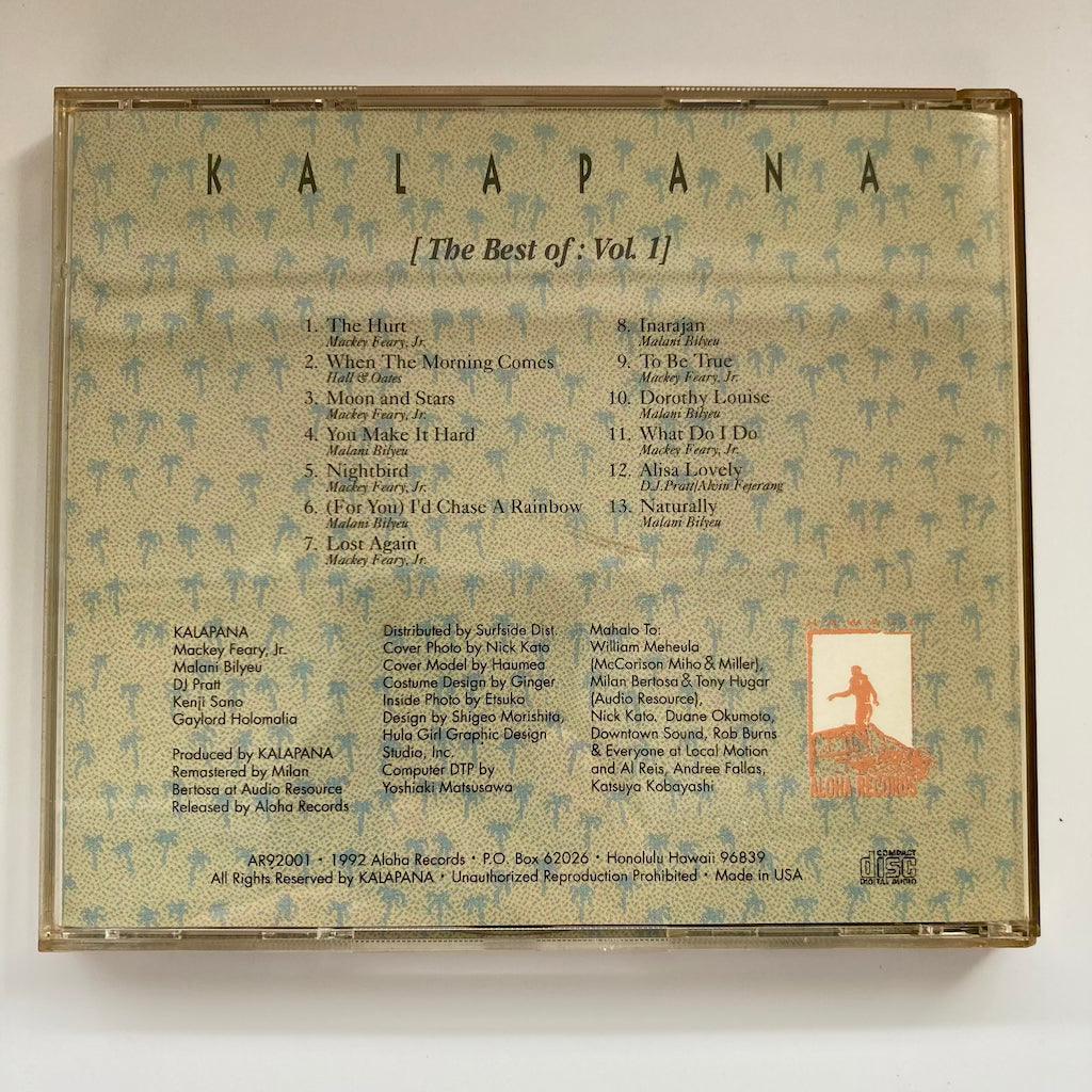 Kalapana - The Best Of: Vol. 1 [CD]