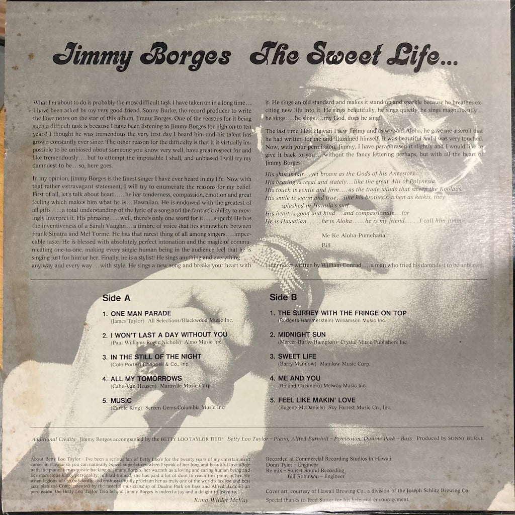 Jimmy Borges - The Sweet Life...