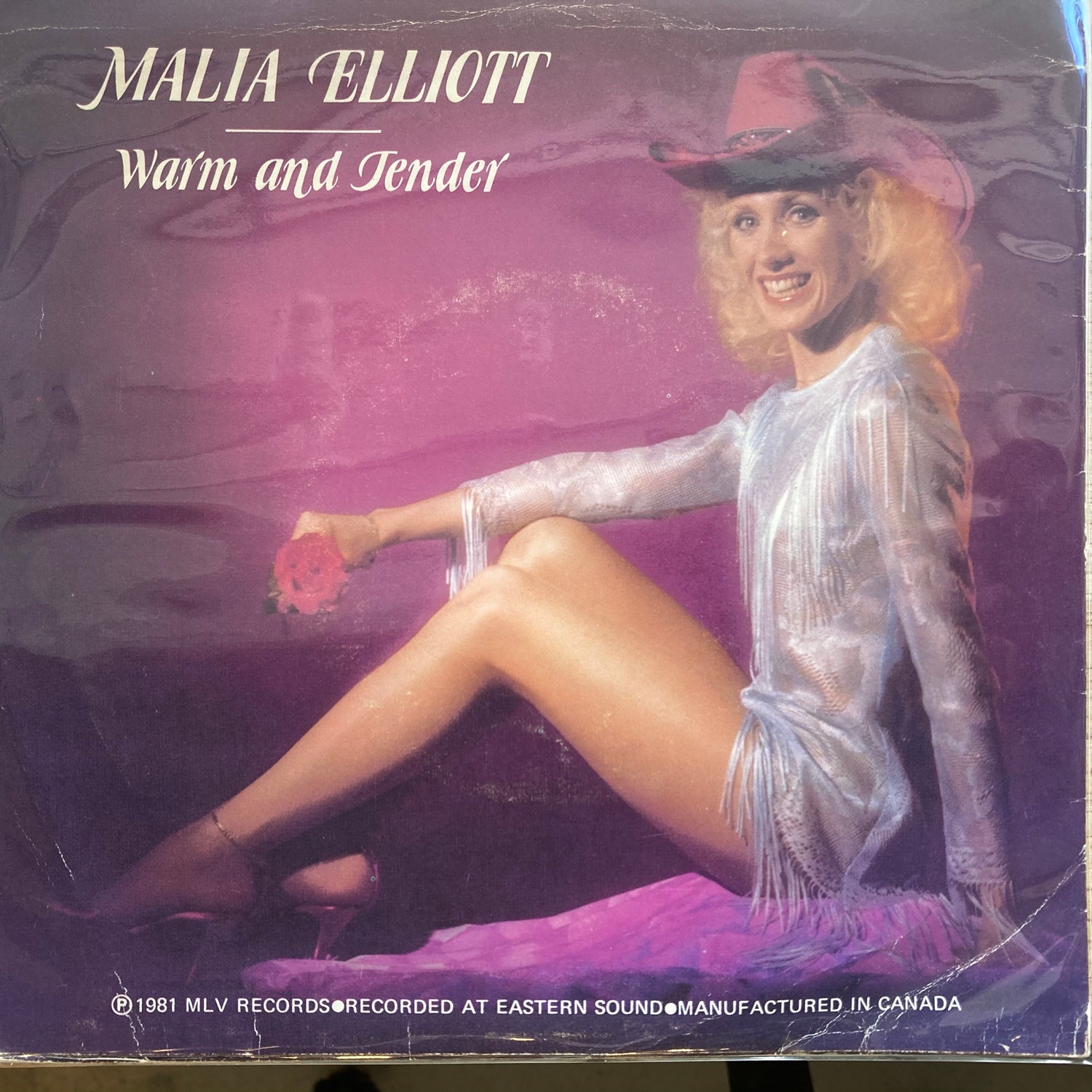 Malia Elliott - Heavenely Blue / Warm and Tender (7")