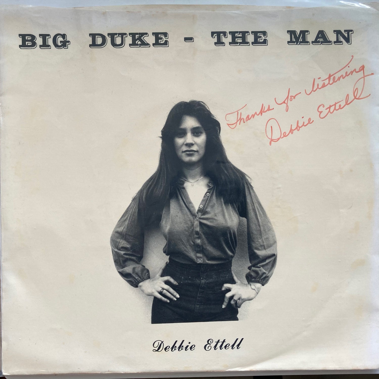 Debbie Ettell - Big Duke / The Man (7")