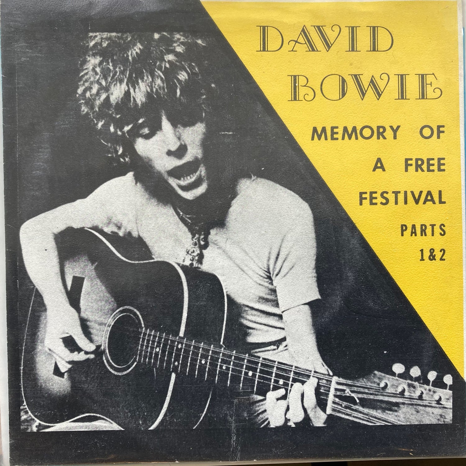 David Bowie - Memory Of A Free Festival parts 1 & 2 (7")