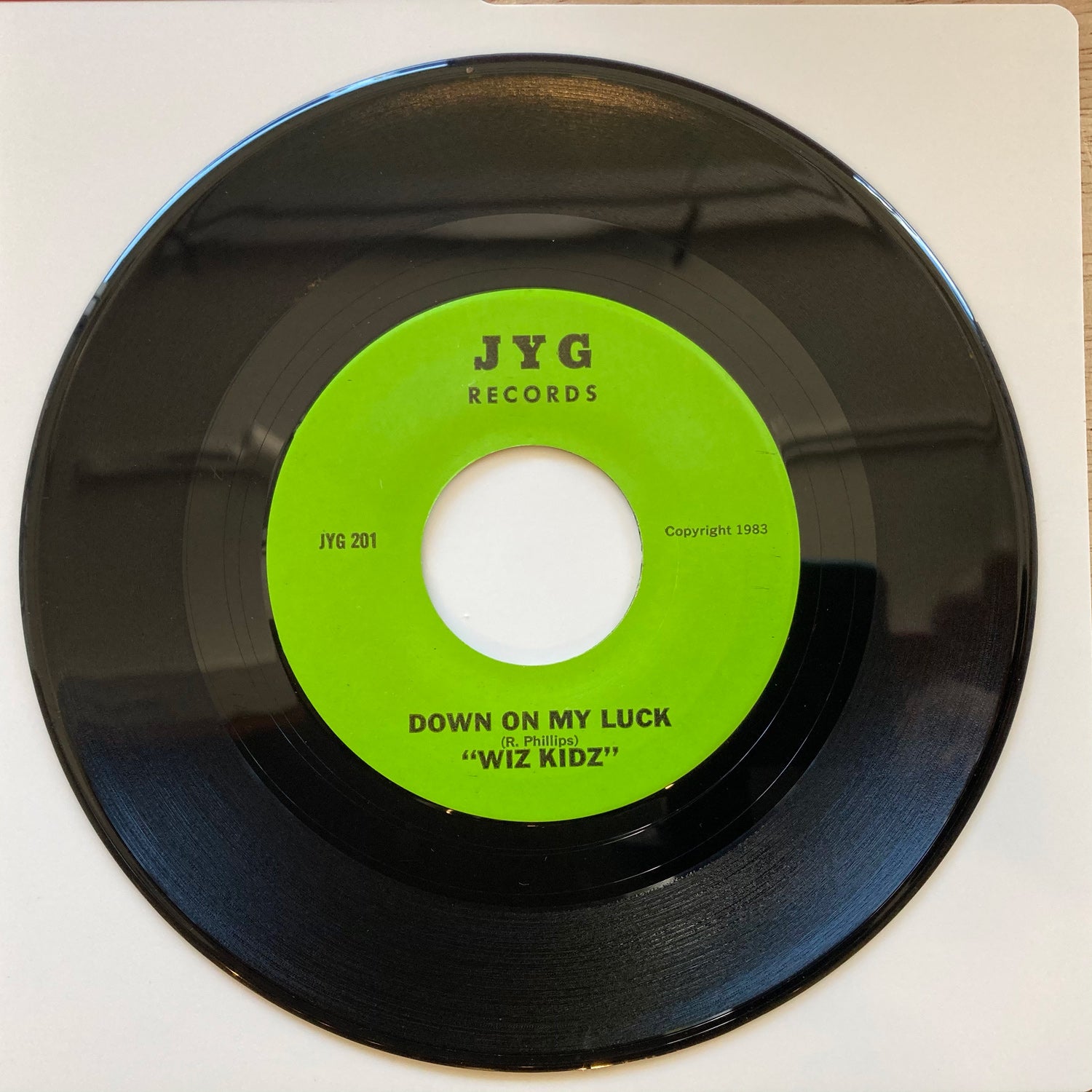 Wiz Kidz - Down On My Luck / What's This Feeling (7")