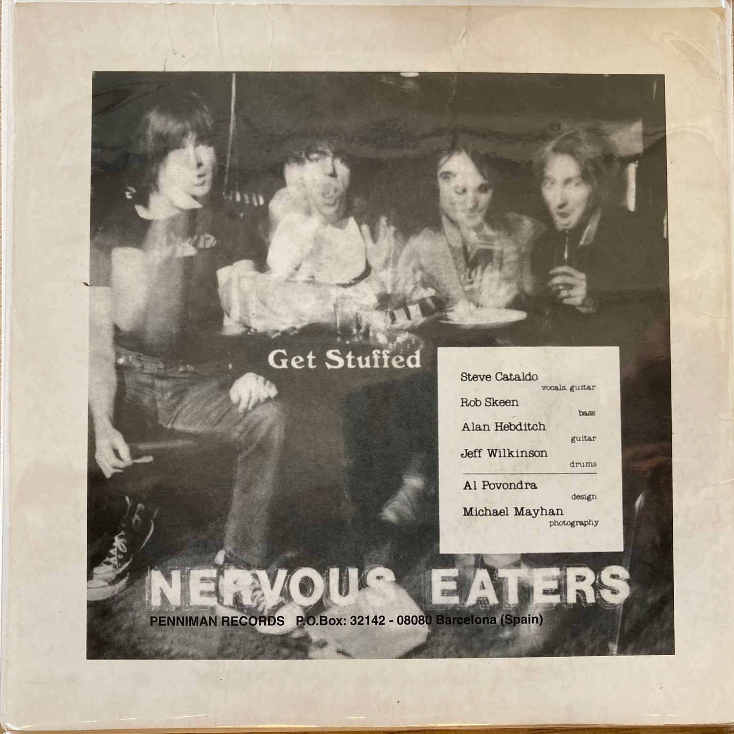 Just Head - Nervous Eaters (7")
