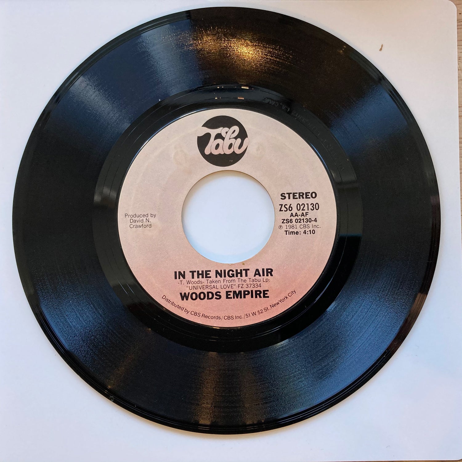 Woods Empire - Sweet Delight / In The Night Air (7")