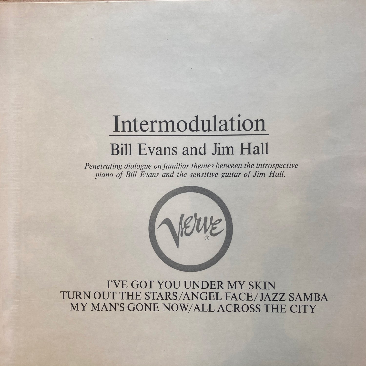 Bill Evans & Jim Hall - Intermodulation