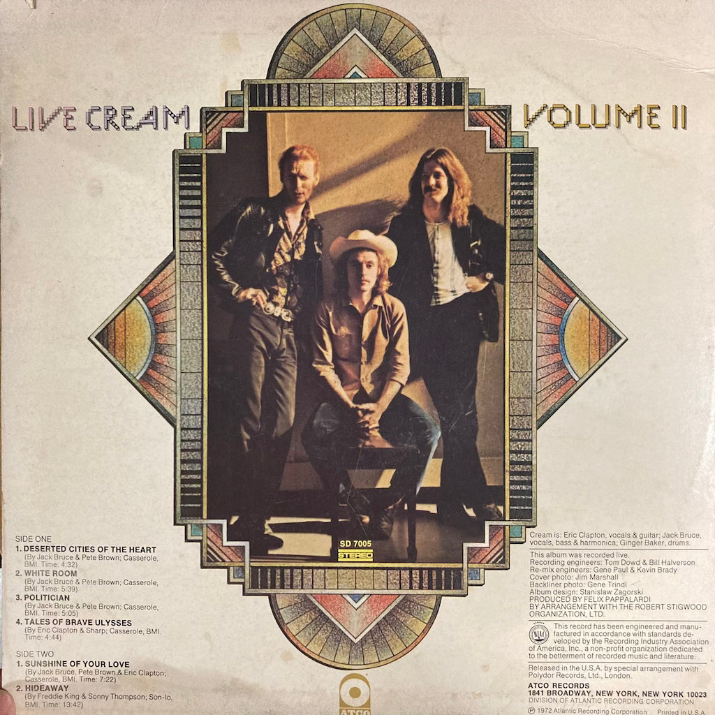 Cream - Live Volume II