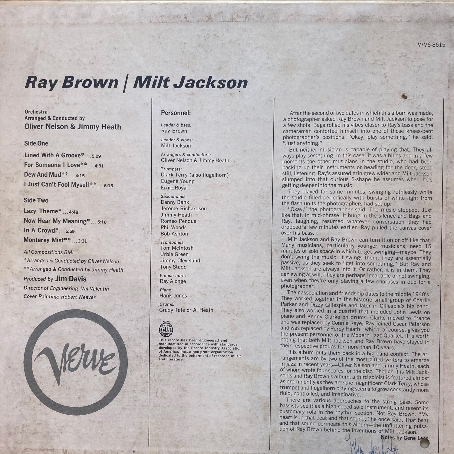 Ray Brown & Milt Jackson