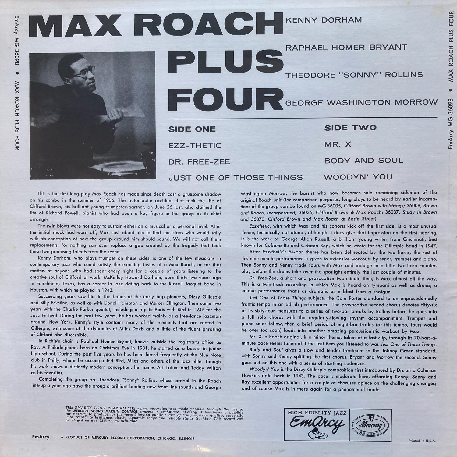 Max Roach - +4