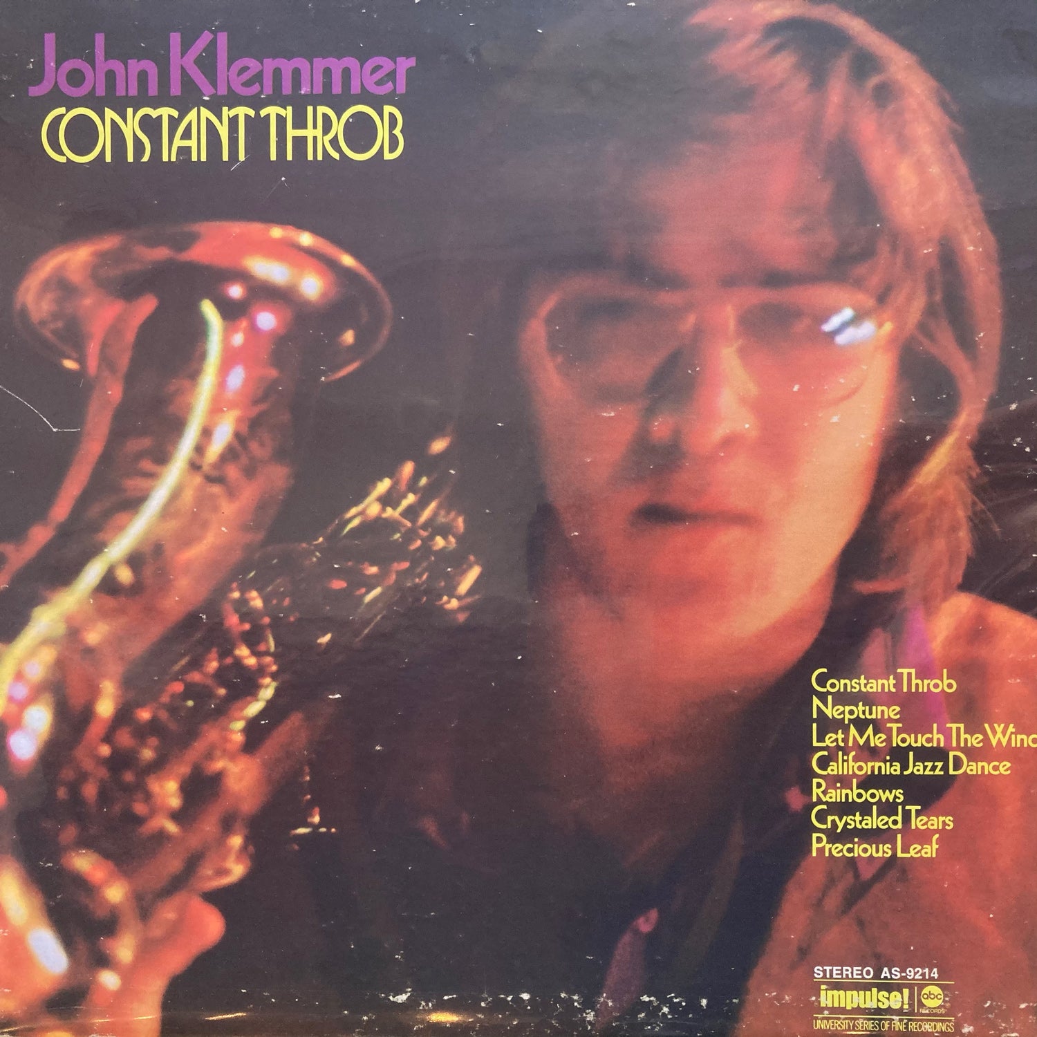 John Klemmer - Constant Throb