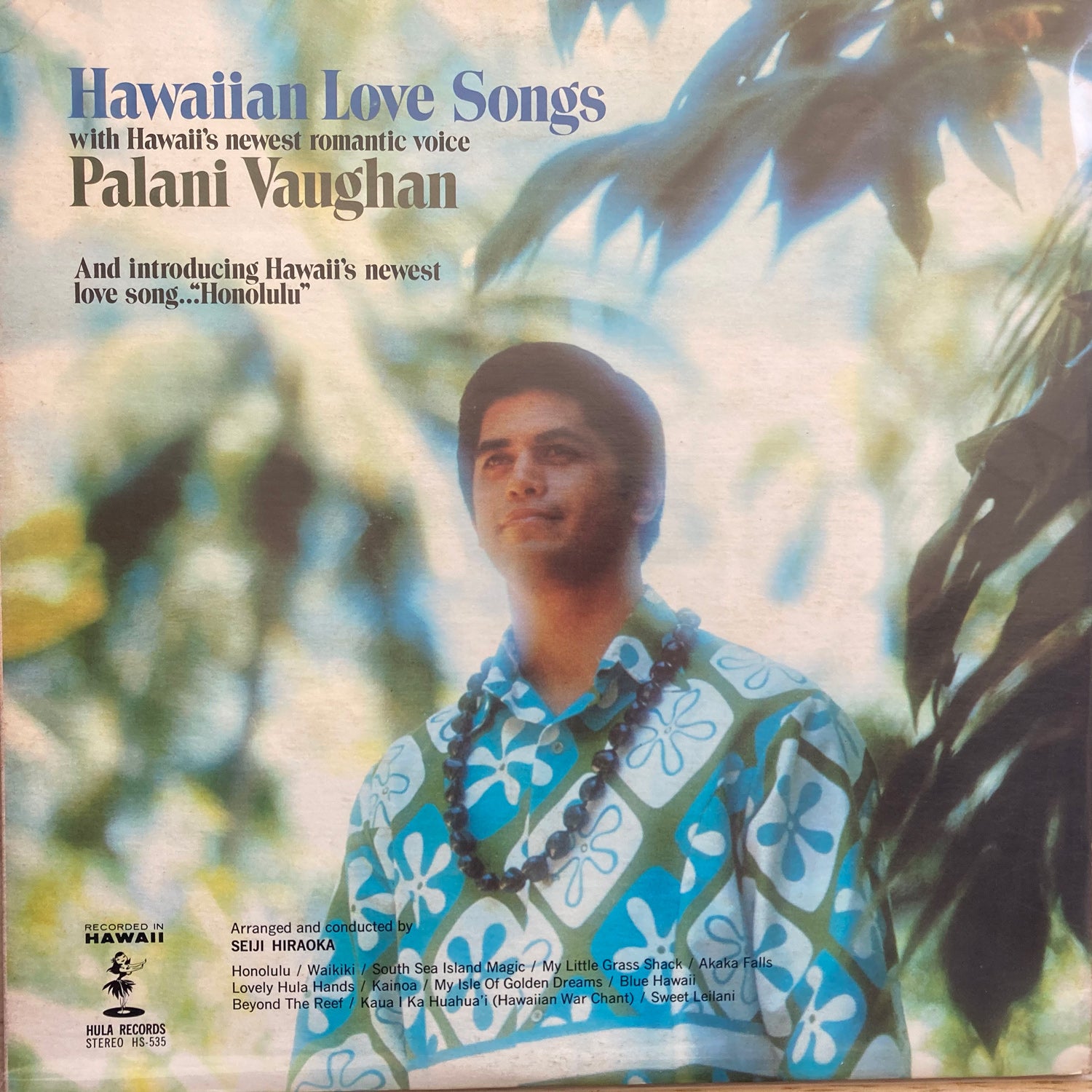 Palani Vahughan - Hawaiian Love Songs