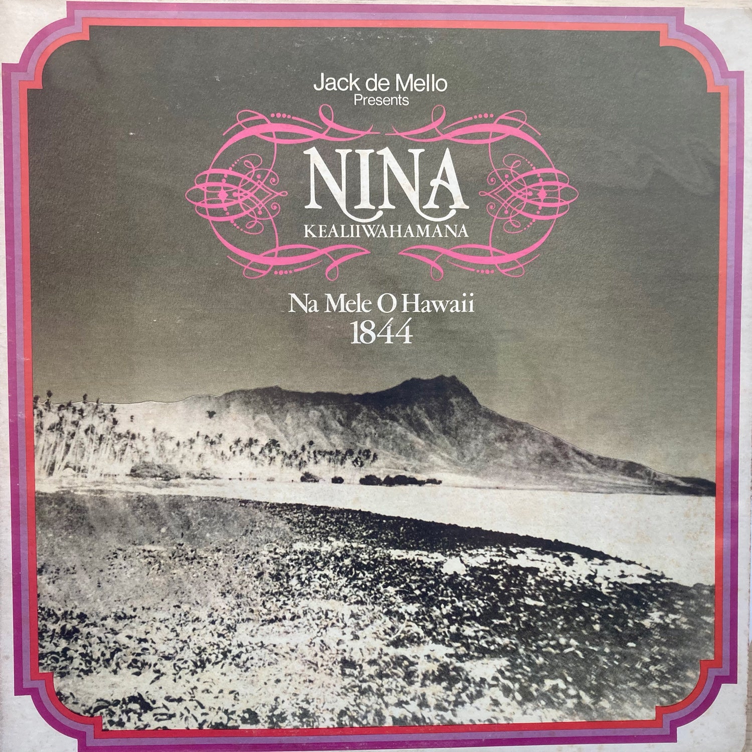 Nina Kealiiwahamana - Na Mele O Hawaii 1844