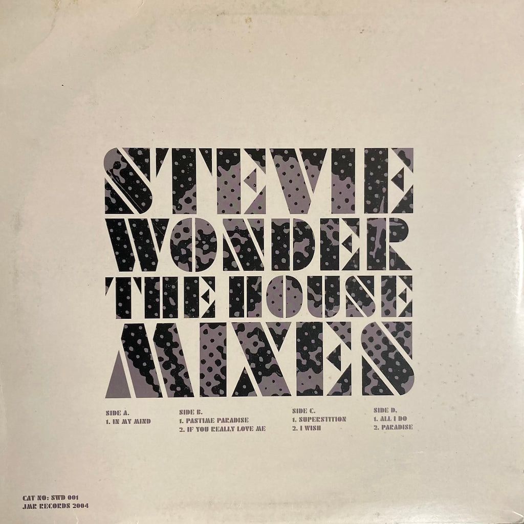 Stevie Wonder - House Mixes