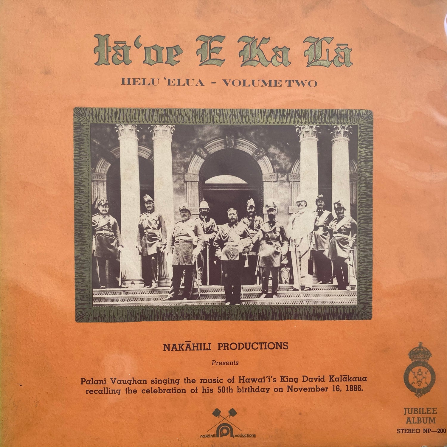 Palani Vaughan - Music of King Kalakaua Vol. 2