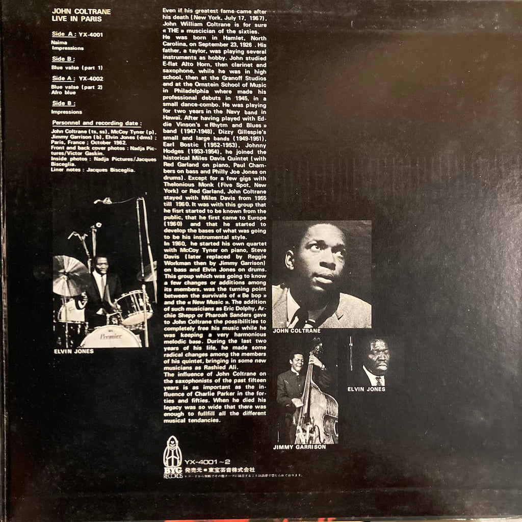 John Coltrane - Live In Paris