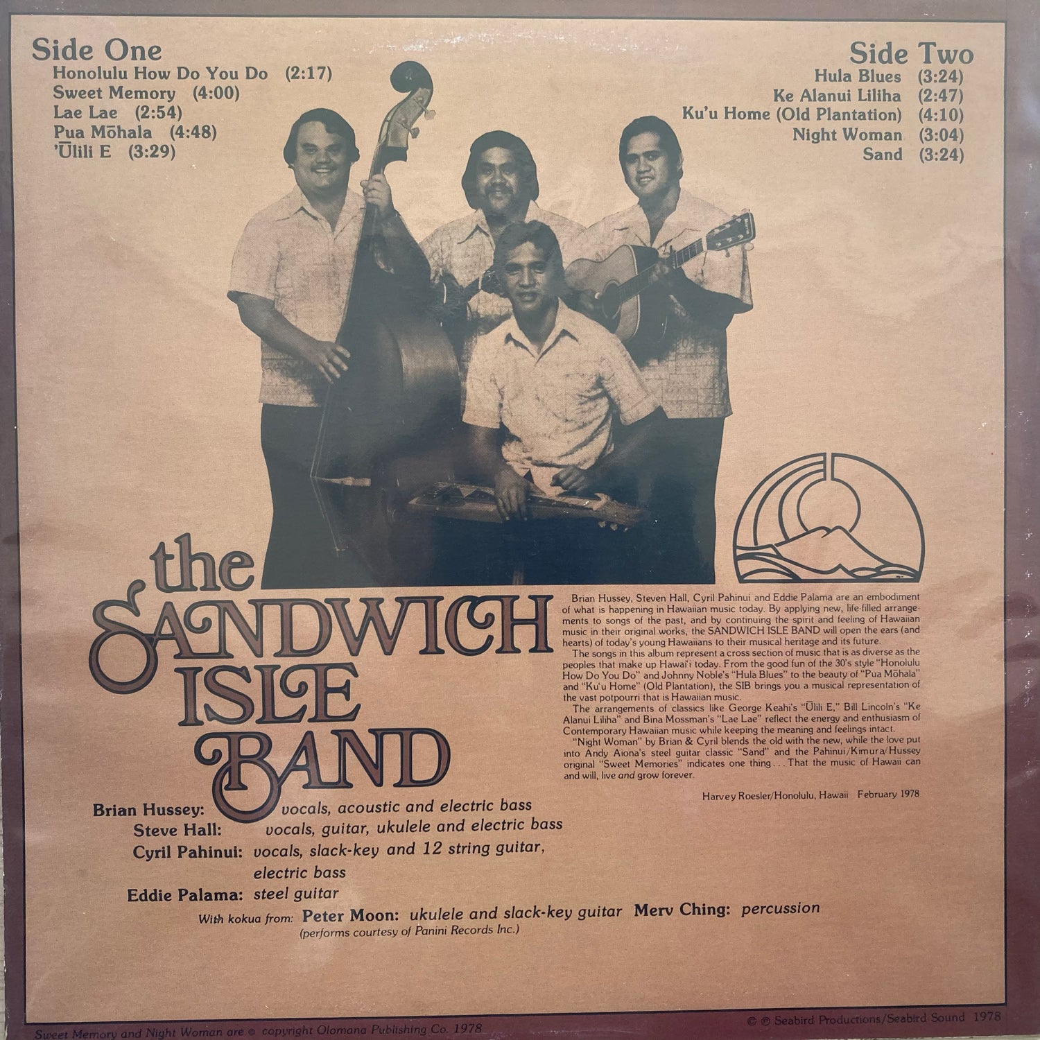 The Sandwich Isle Band