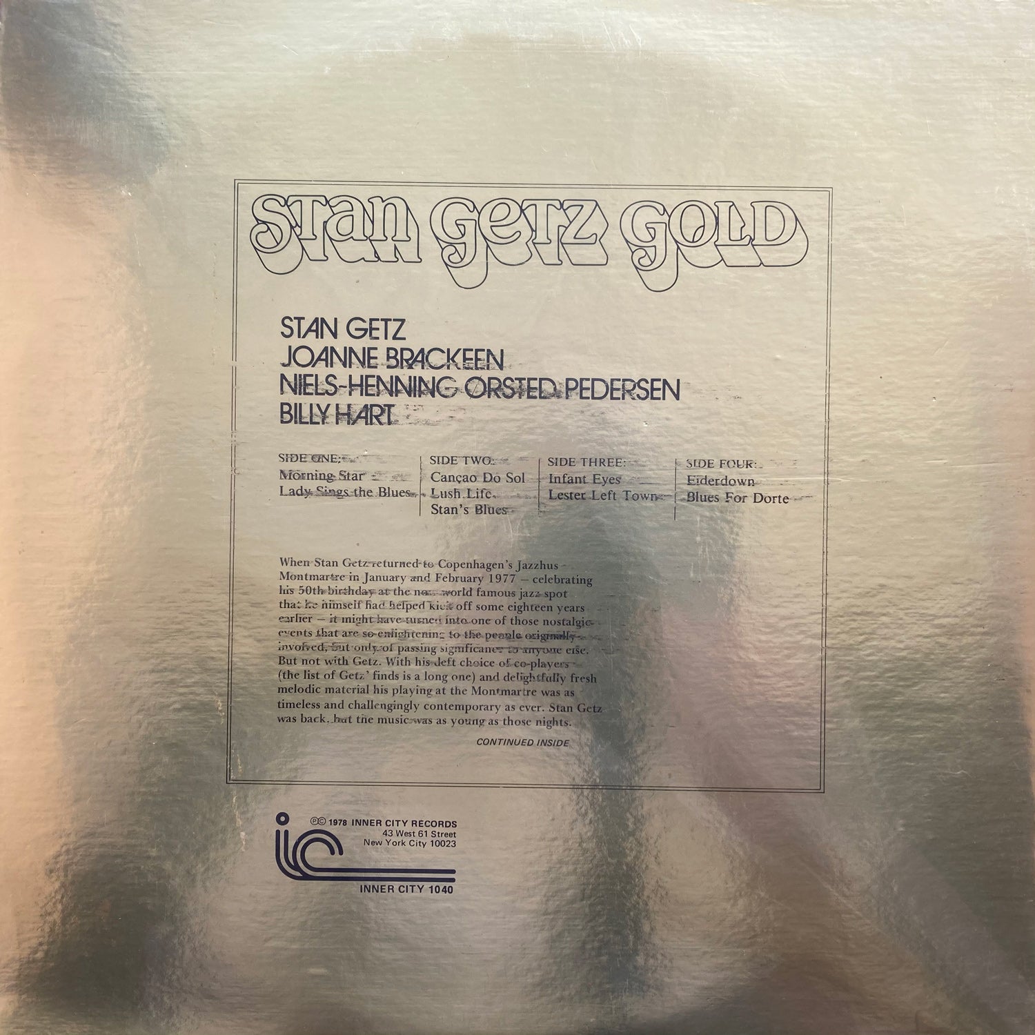 Stan Getz - Gold