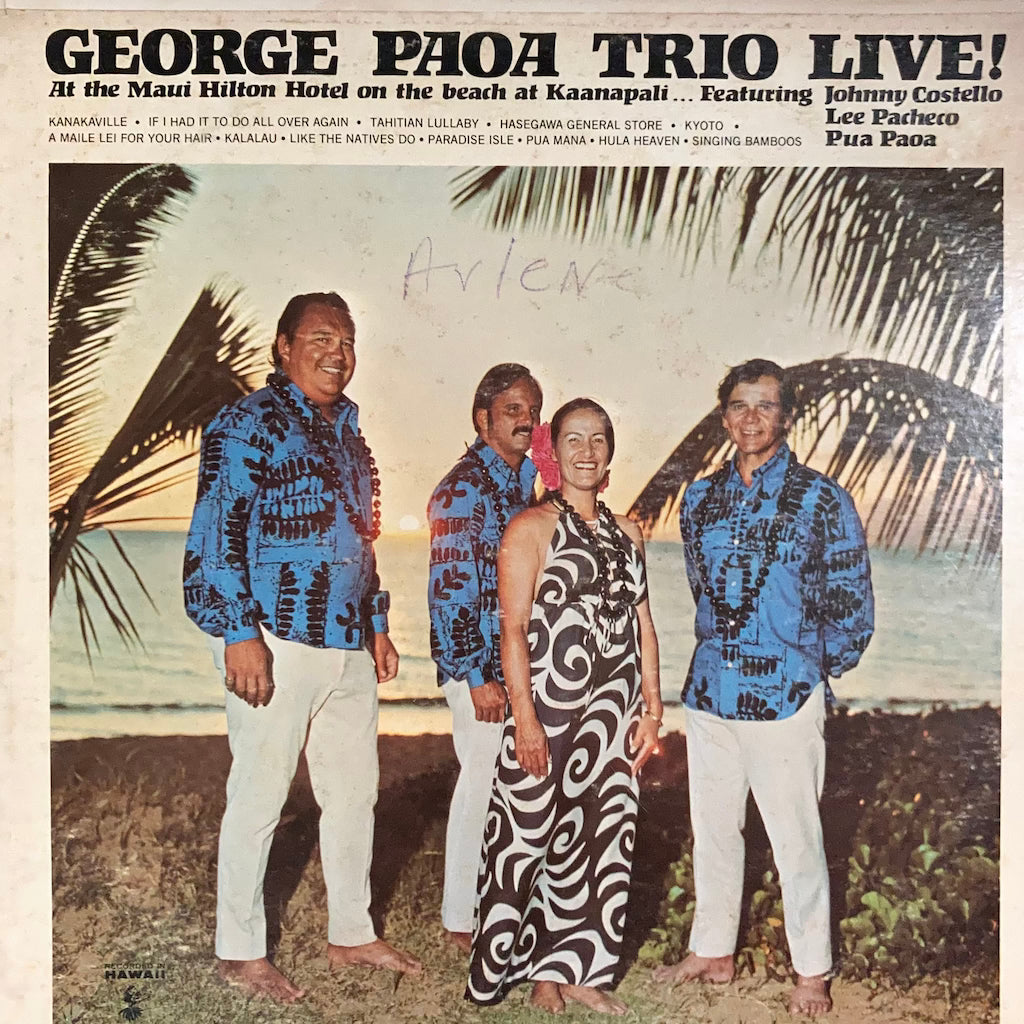 George Paoa Trio - Live!