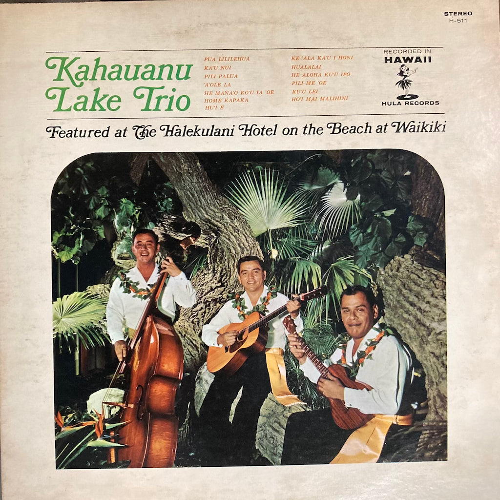 Kahauanu Lake Trio - Kahauanu Lake Trio Featured at the Halekulani Hotel