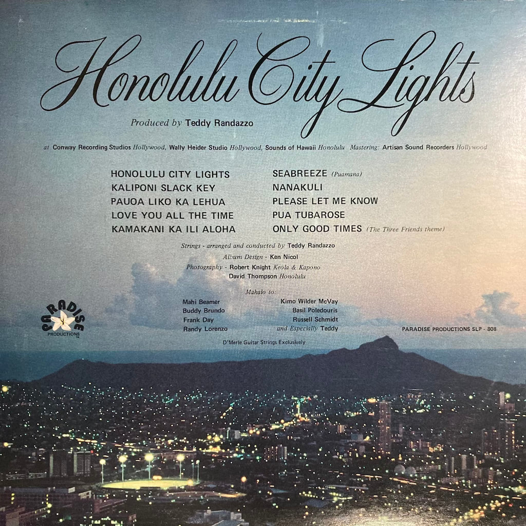 Keola & Kapono Beamer - Honolulu City Lights