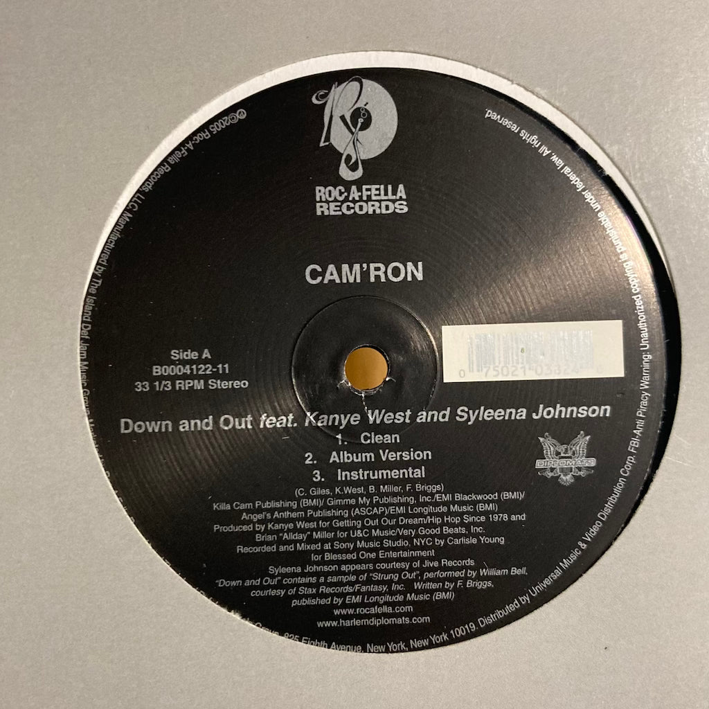 Cam'Ron - Down and Out ft. Kanye West & Syleena Johnson