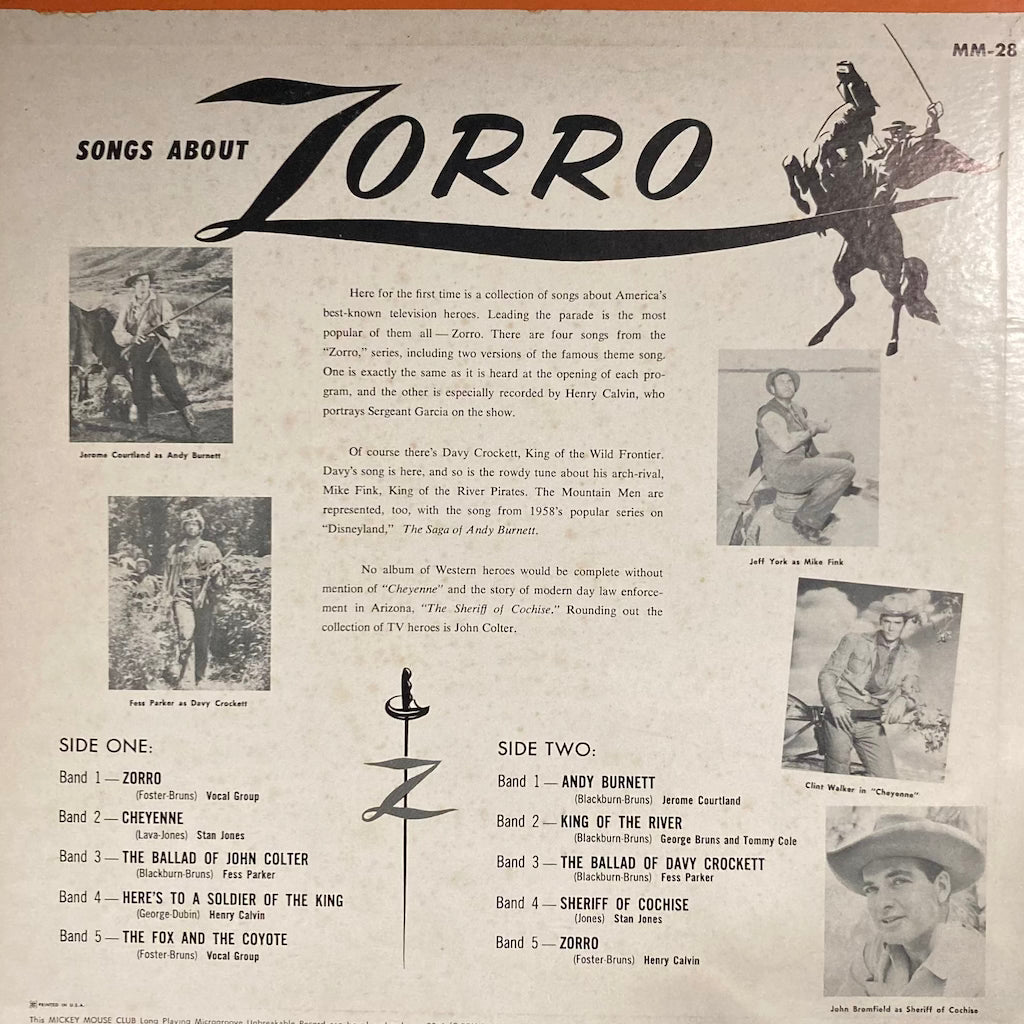 V/A - Songs about Zorro