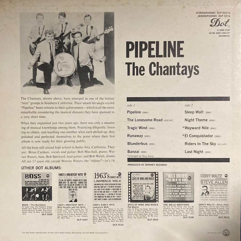 The Chantays - Pipeline