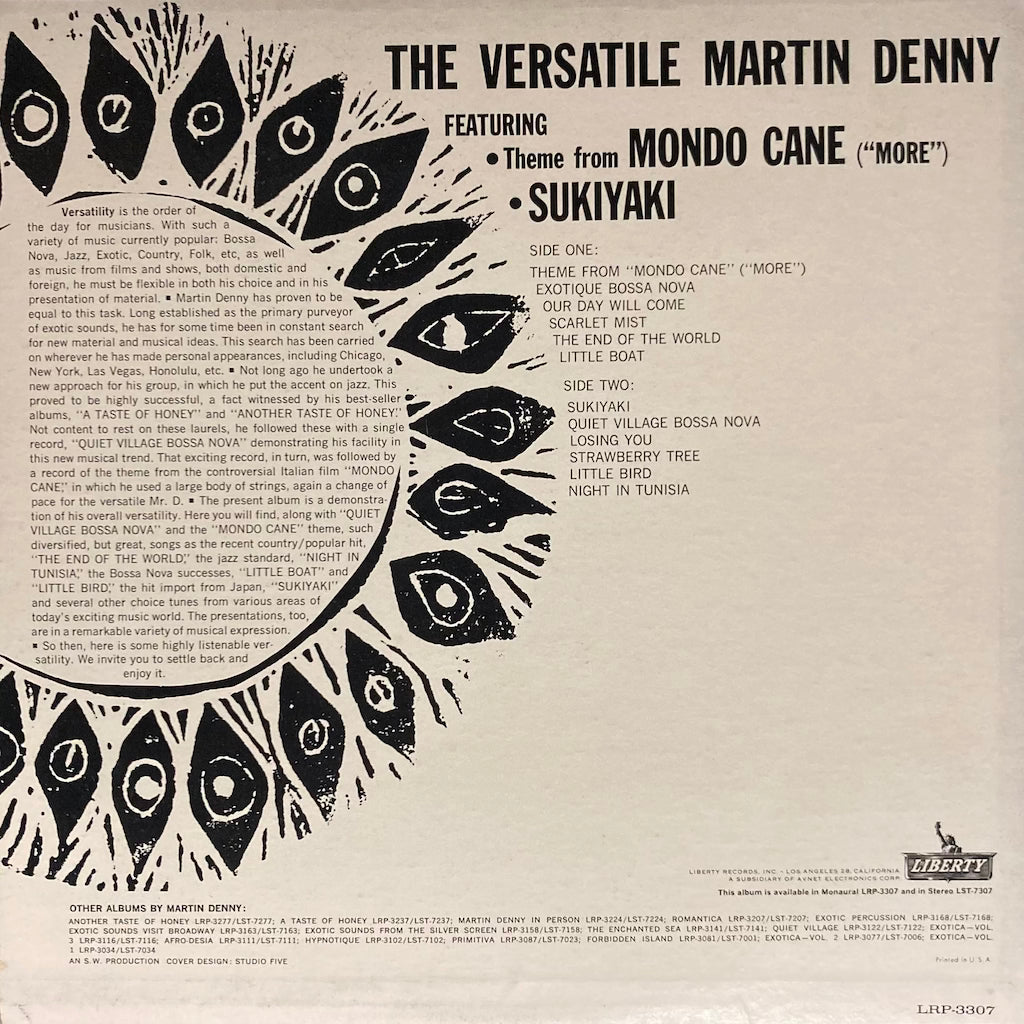 Martin Denny - The Versatile Martin Denny