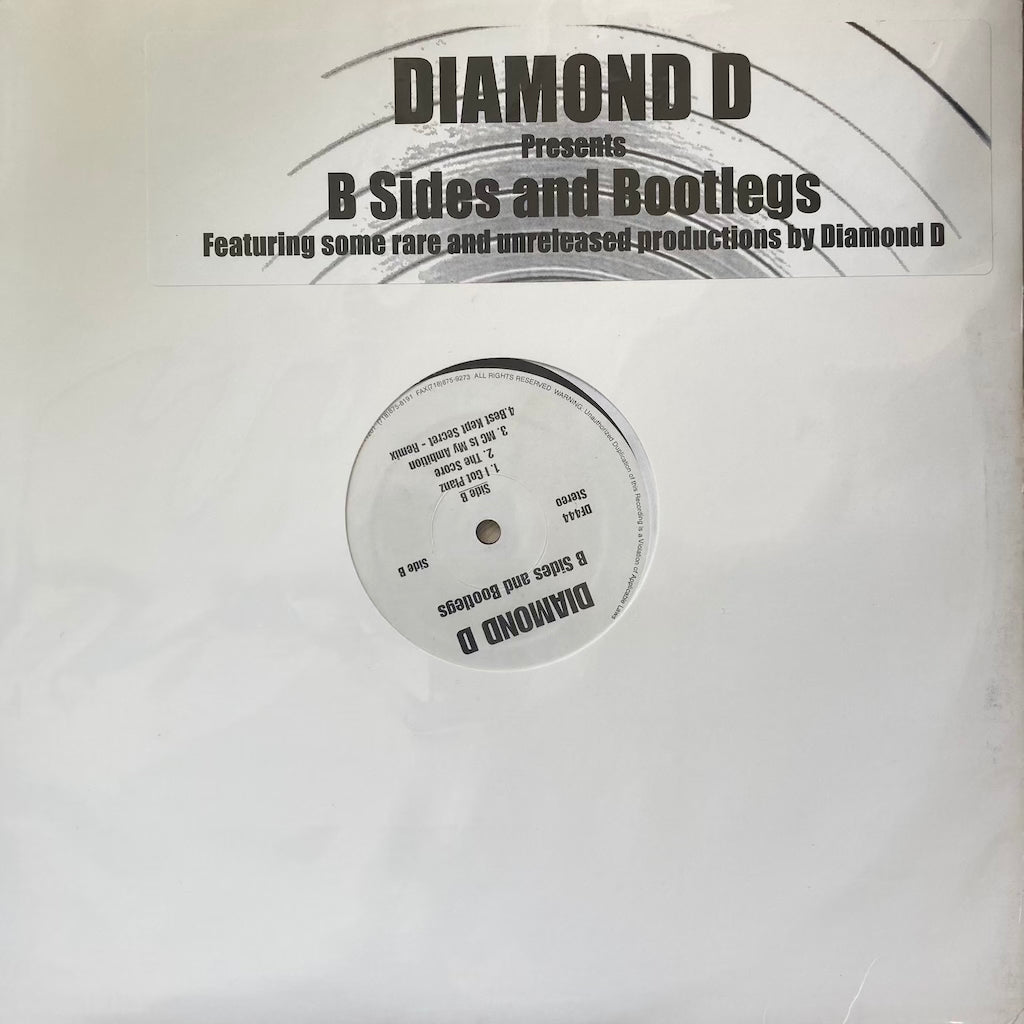 Diamond D - B Sides and Bootlegs [12"]