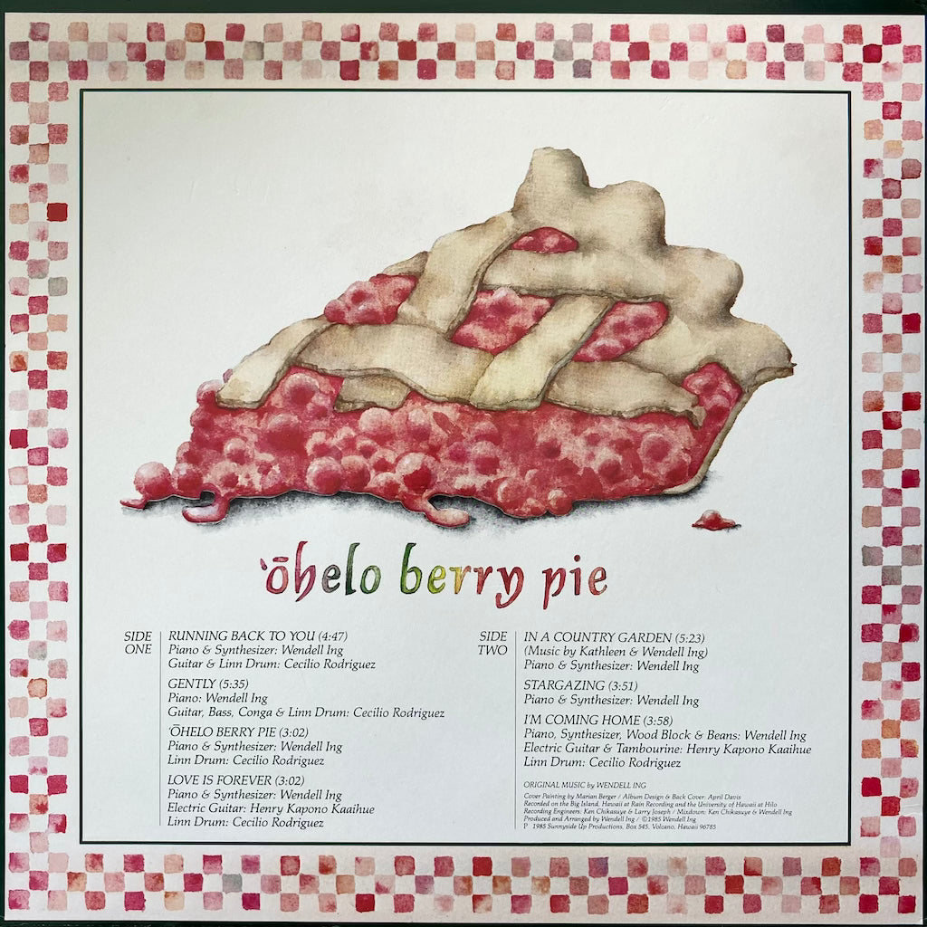 Wendell Ing - ‘Ohelo Berry PIe