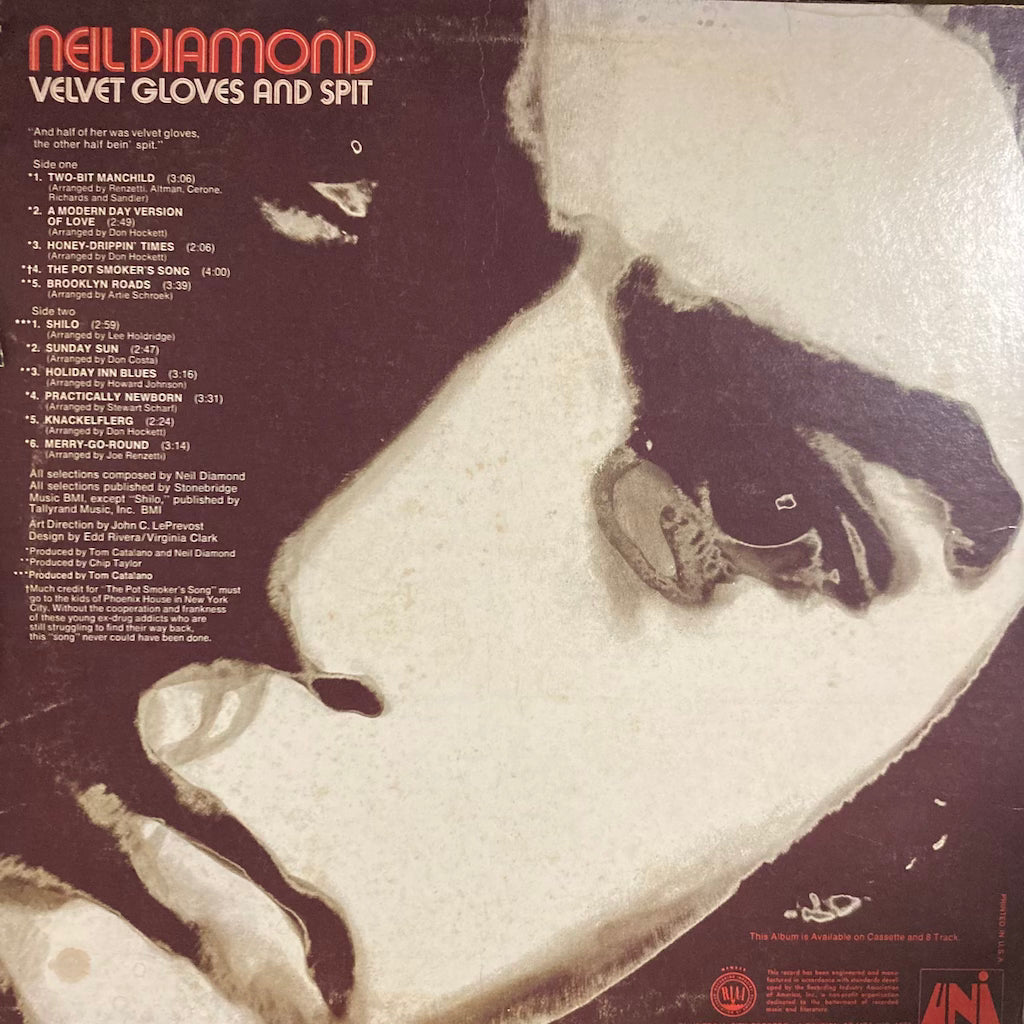 Neil Diamond - Velvet Gloves and Spit
