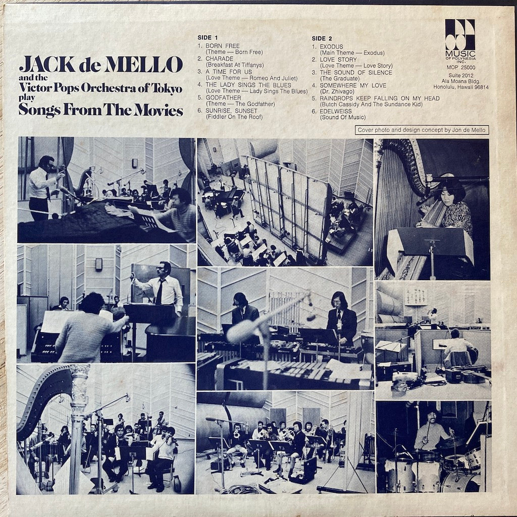 Jack de Mello - Songs From The Movies