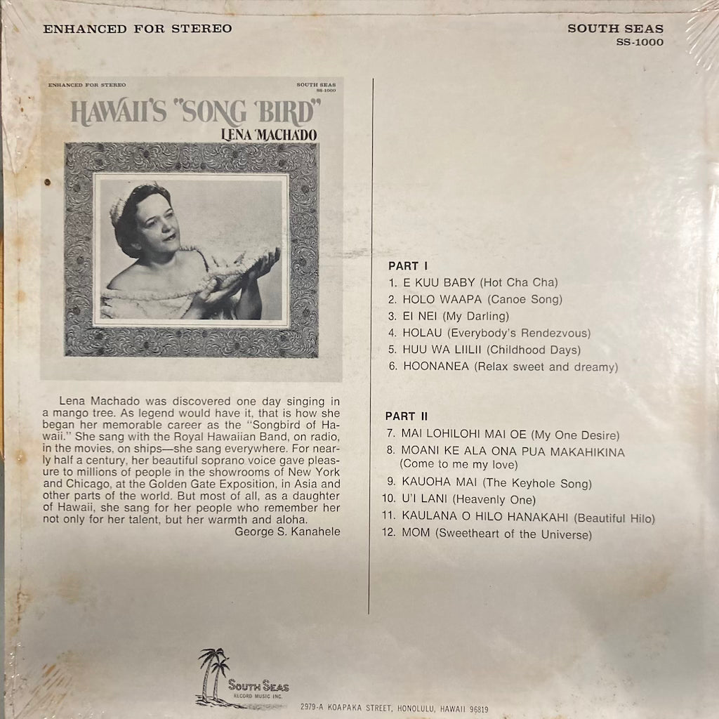 Lena Machado - Hawaii's Song Bird
