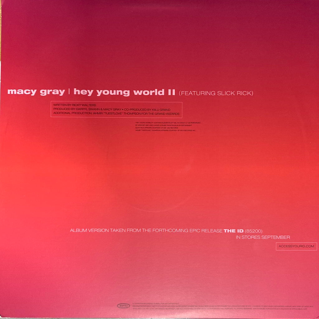 Macy Gray Featuring Slick Rick – Hey Young World II