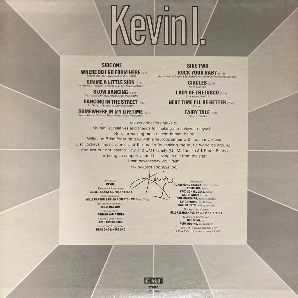 Kevin I. - Kevin I.