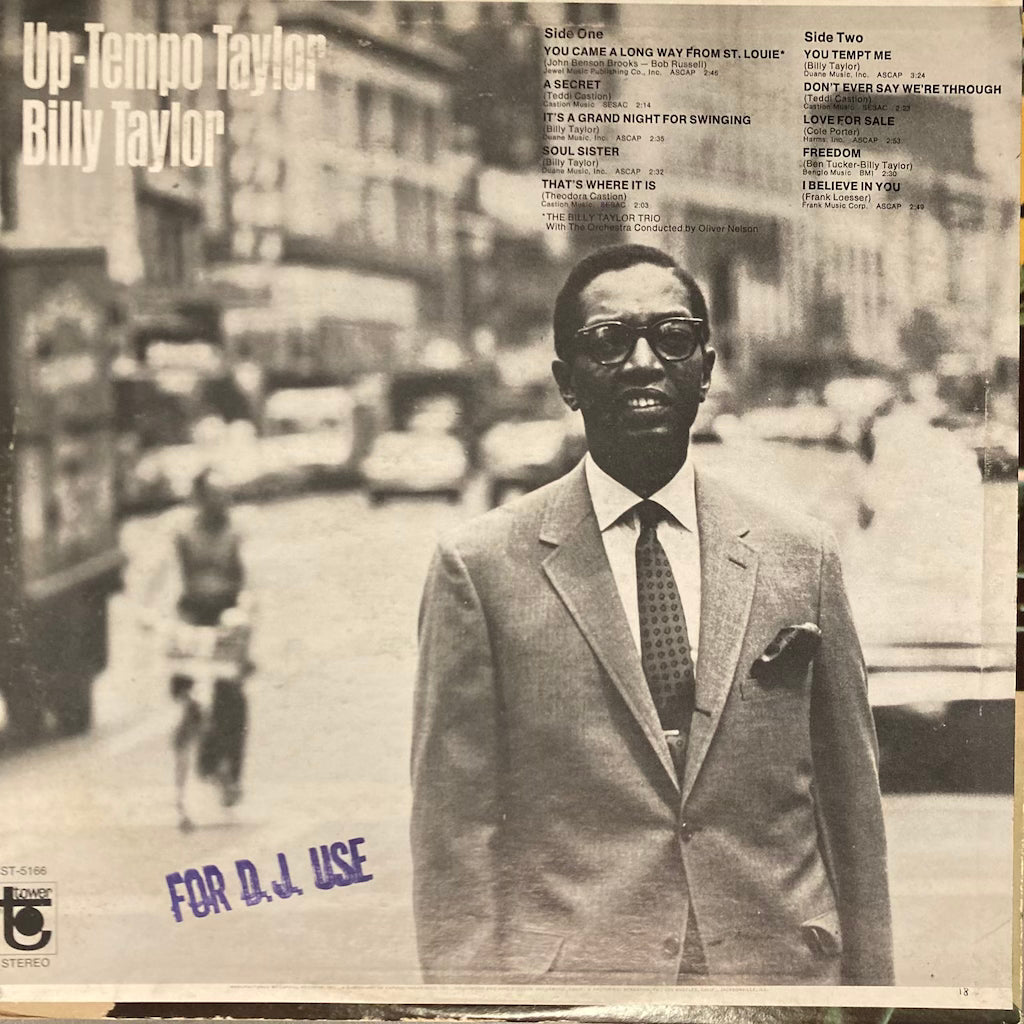 The Billy Taylor Trio - Up Tempo Taylor!