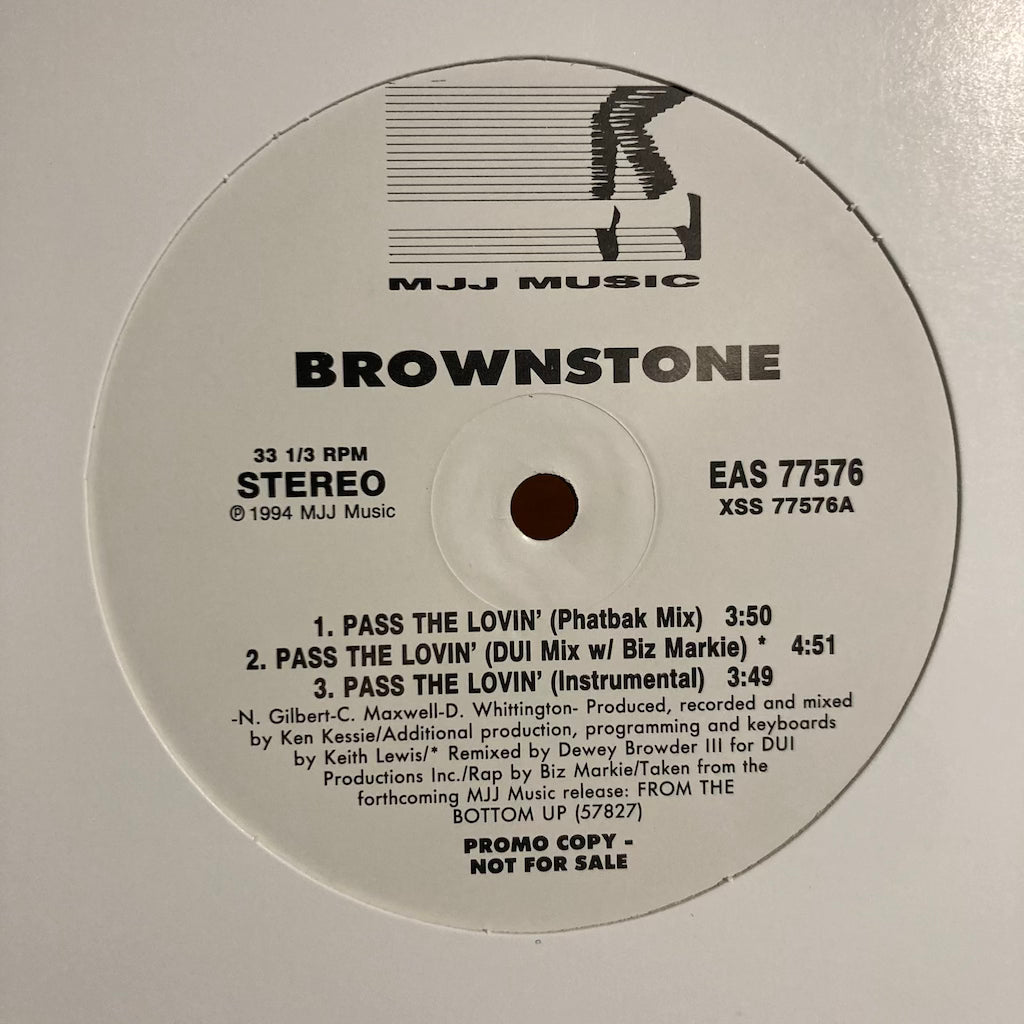 Brownstone - Pass The Lovin'