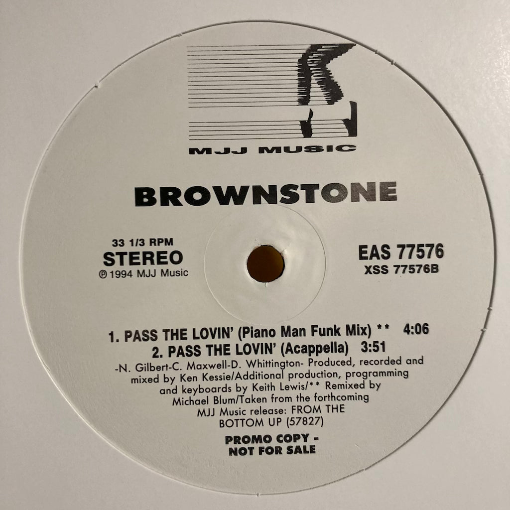 Brownstone - Pass The Lovin'
