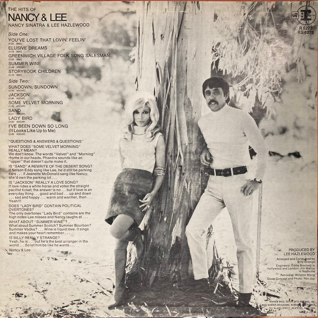 Nancy Sinatra & Lee Hazlewood - Nancy & Lee