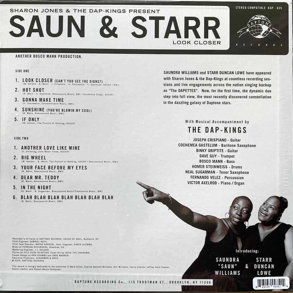 Saun & Starr - Look Closer