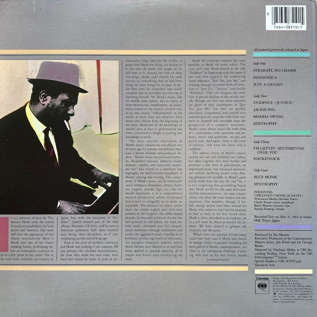 Thelonious Monk - Tokyo Concerts