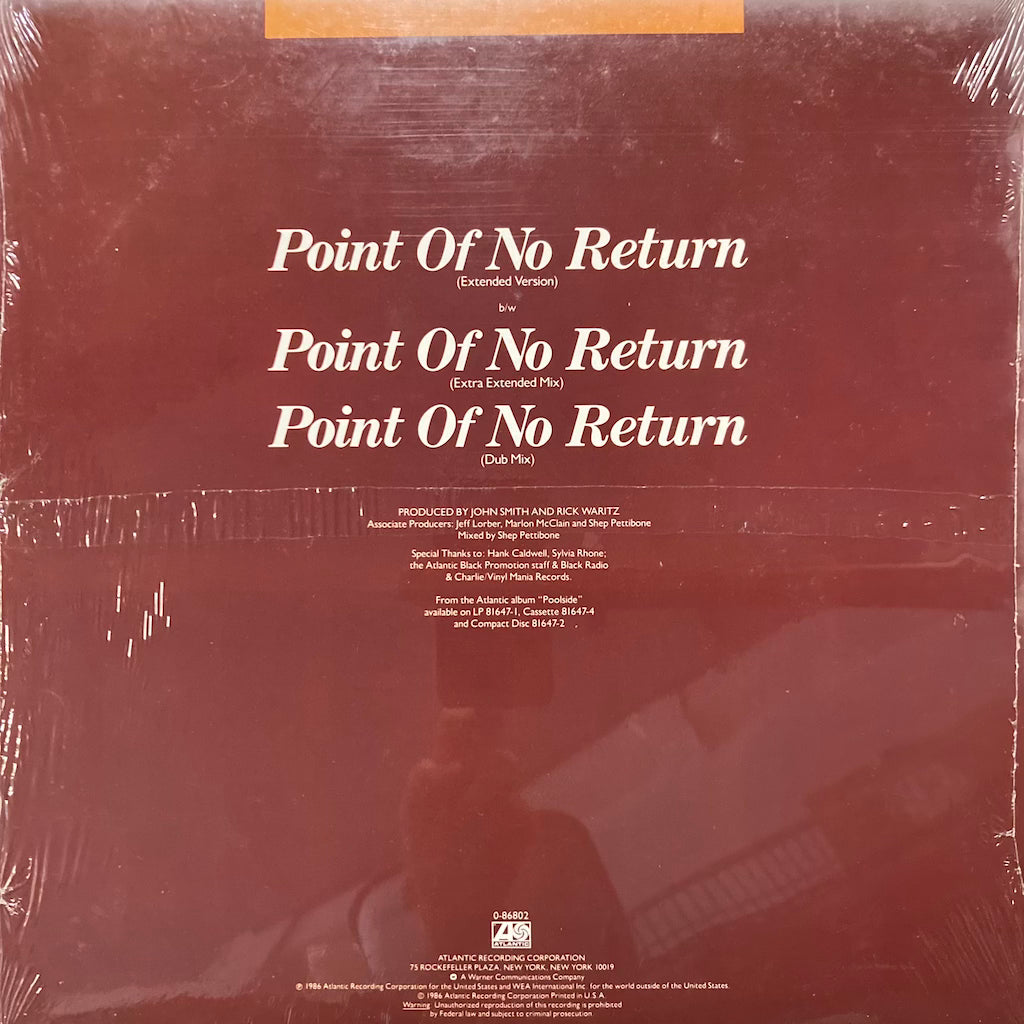 Nu Shooz - Point Of No Return