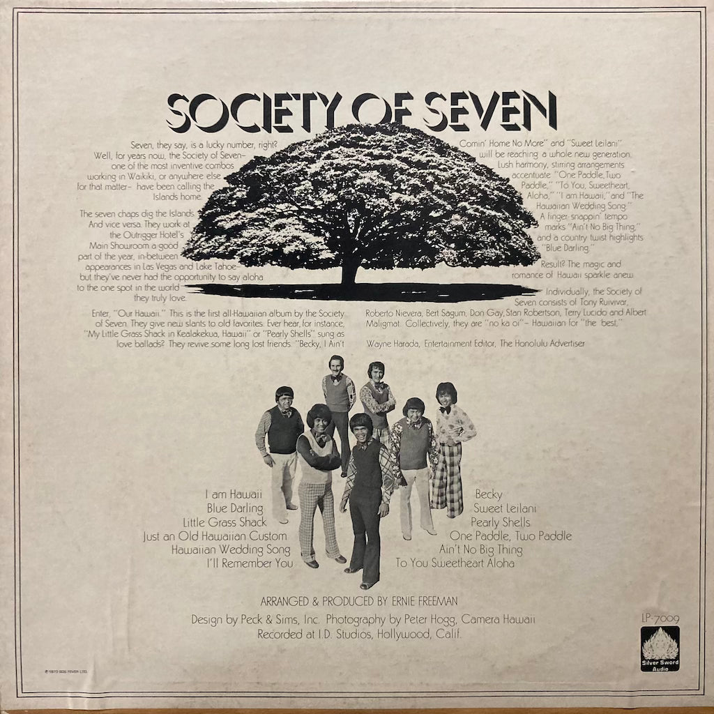 Society of Seven - Our Hawaii