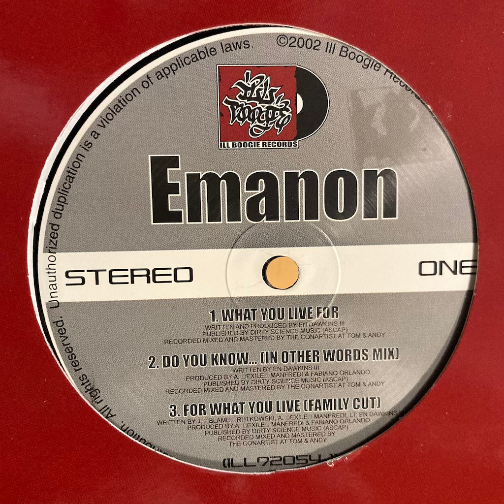 Emanon - What You Live For