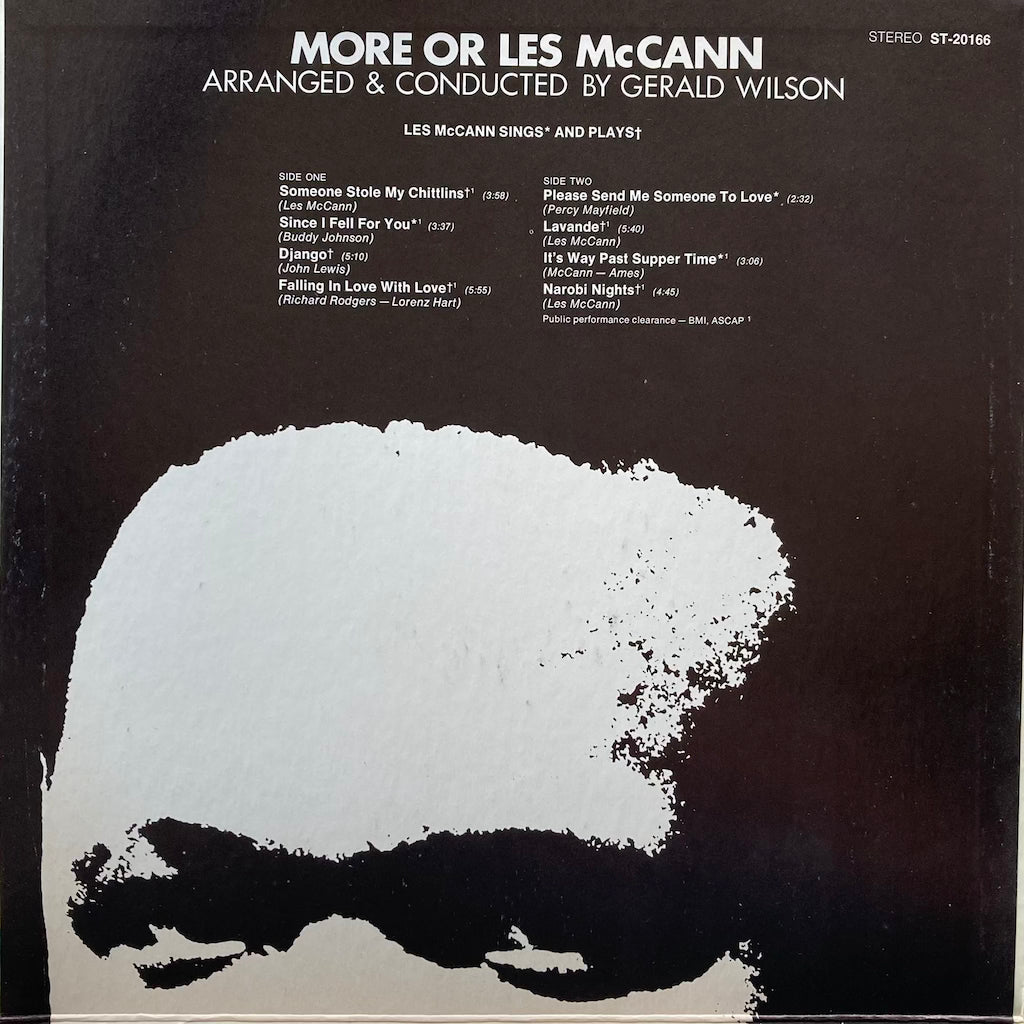 Les McCann - More Or Les McCann