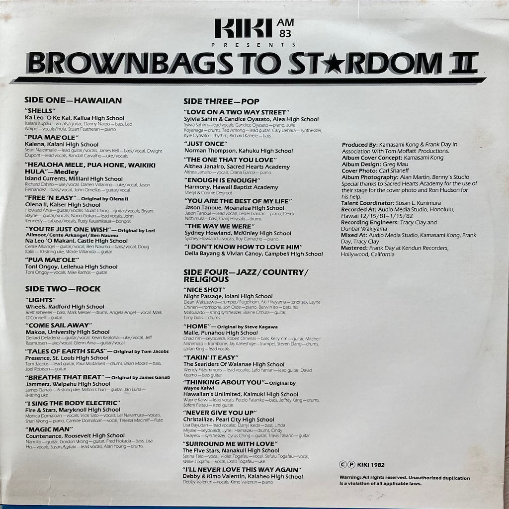 Brownbags to Stardom II - KIKI AM 83