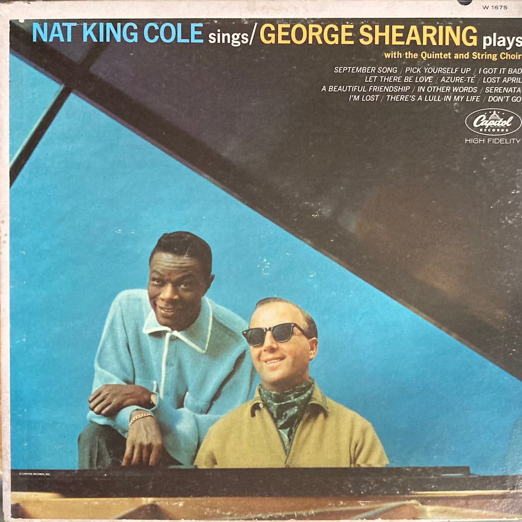 Nat King Cole and George Shearing - Nat King Cole Sings / George Shearing Plays