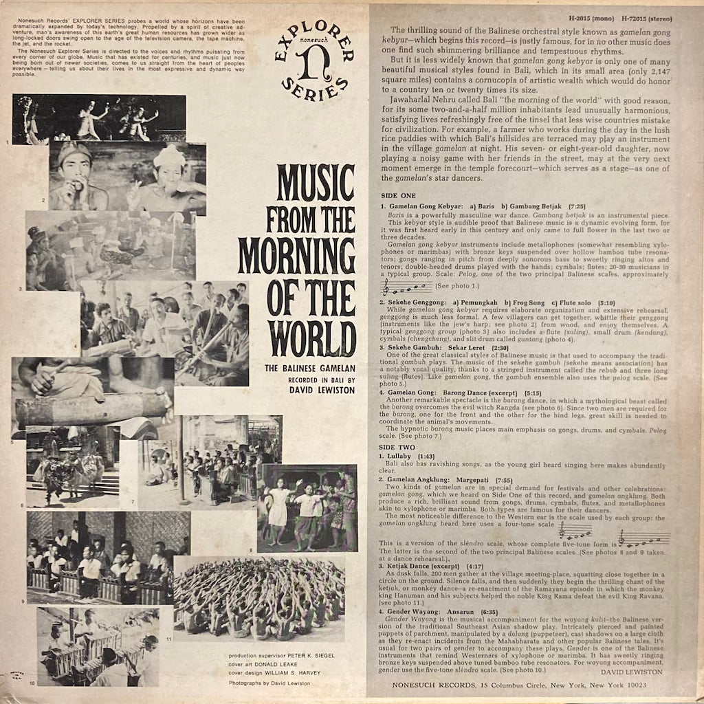 V/A - Music From The Morning of the World