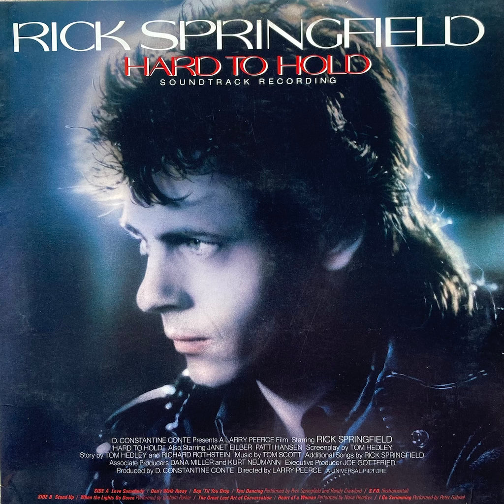 Rick Springfield - Hard to Hold