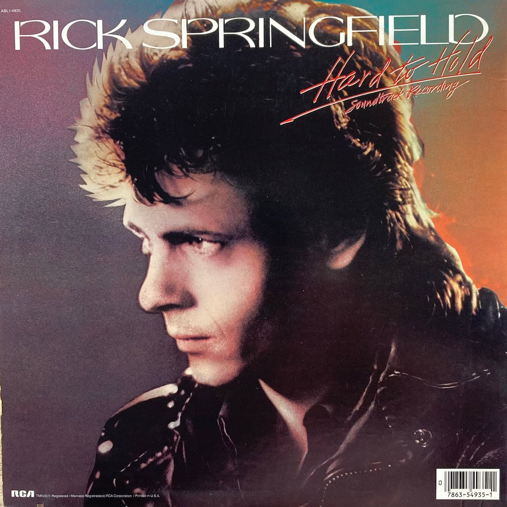 Rick Springfield - Hard to Hold