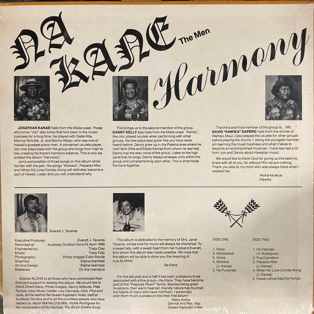 Na Kane - Harmony [sealed]
